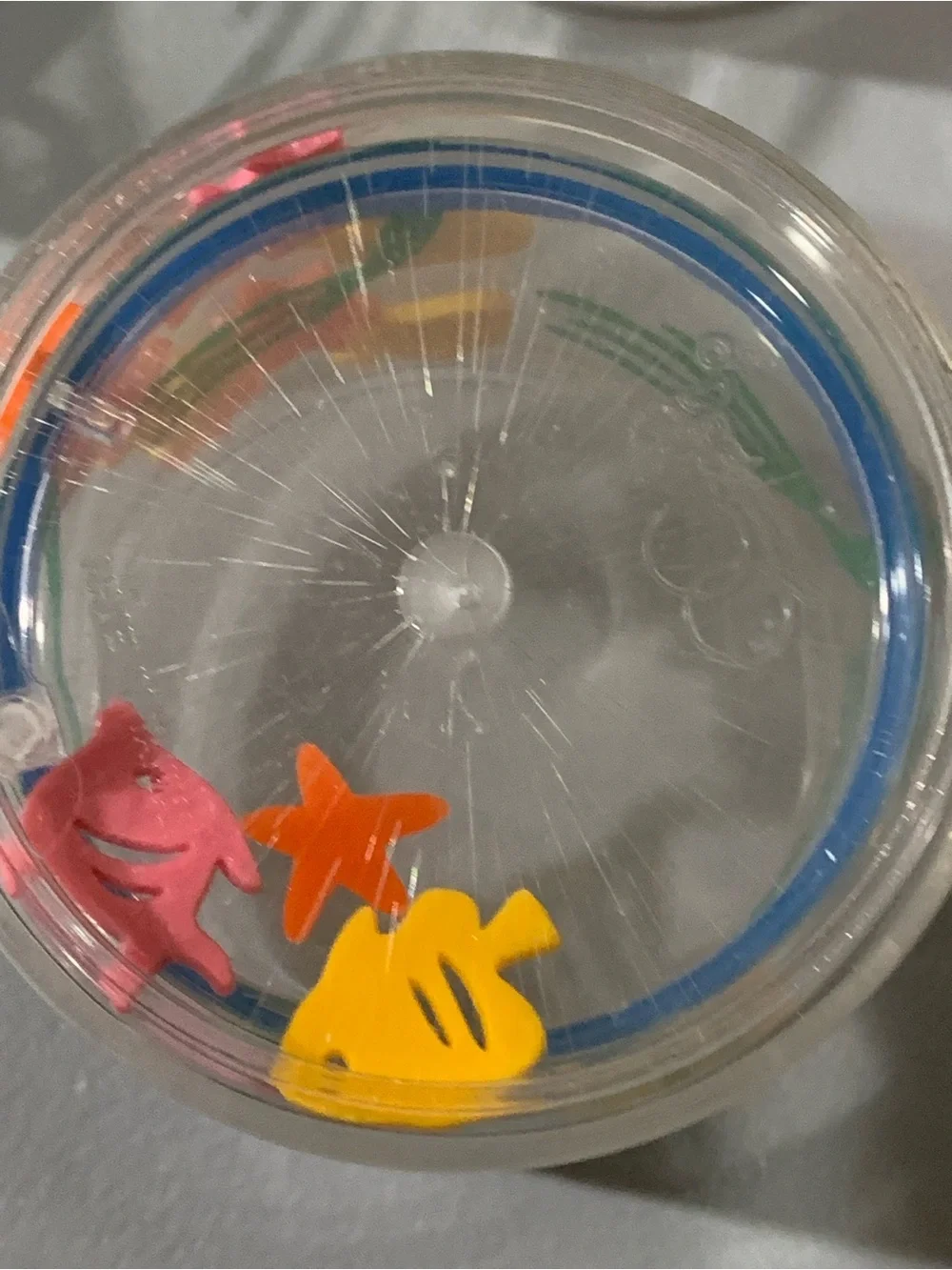 Underwater Party Glass Tumblers - Multicolor